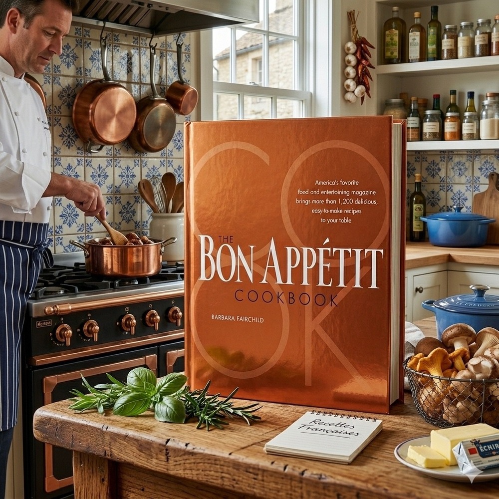 The Bon Appetit Cookbook Barbara Fairchild Hardcover 2006 1200+ Recipes Vintage